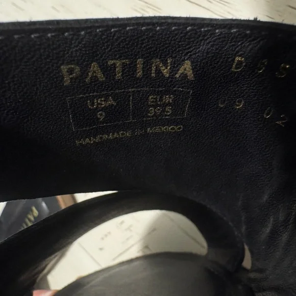 Portland leather Black Women's Sandals - Picture 6 of 6